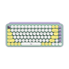 Logitech Keyboard Mechanical Pop Keys Emoji Bluetooth